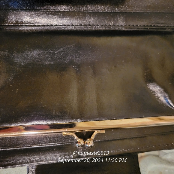 L.A.M.B. by Gwen Stefani Vachetta Leather Clutch-Wallet Designer Celebrity #50 - Picture 15 of 17